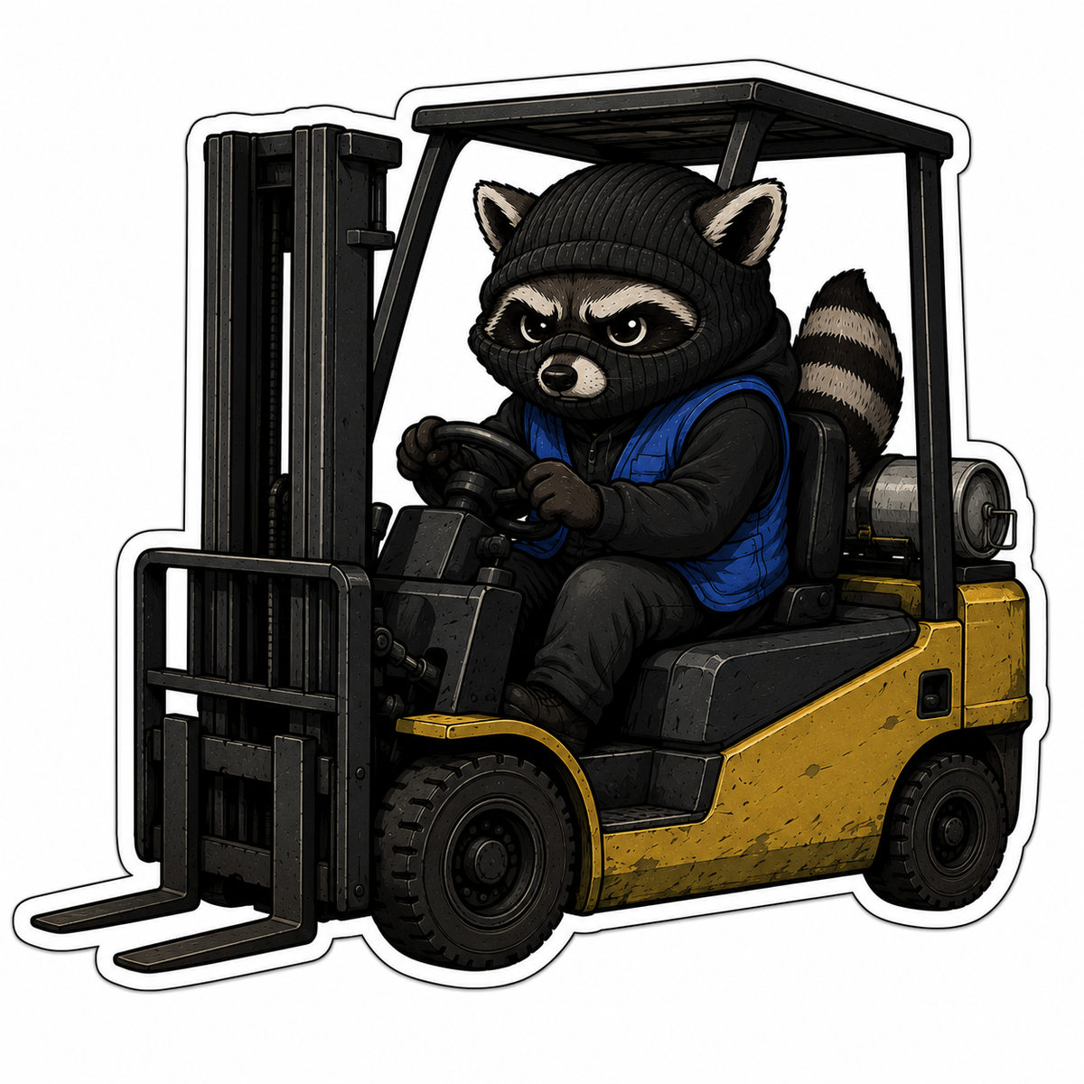 racoon worker (3 inch)