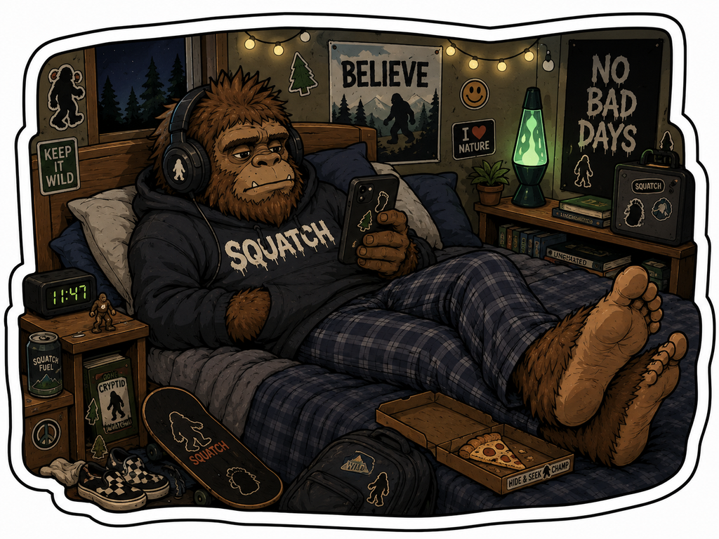 teen sasquatch (3 inch)